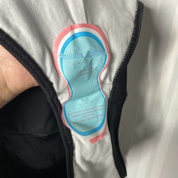 Chic Black Halter One-Piece Swimsuit - Picture 8 of 12